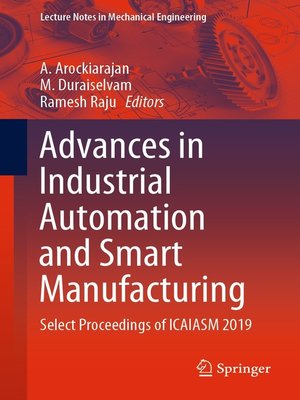 cover image of Advances in Industrial Automation and Smart Manufacturing